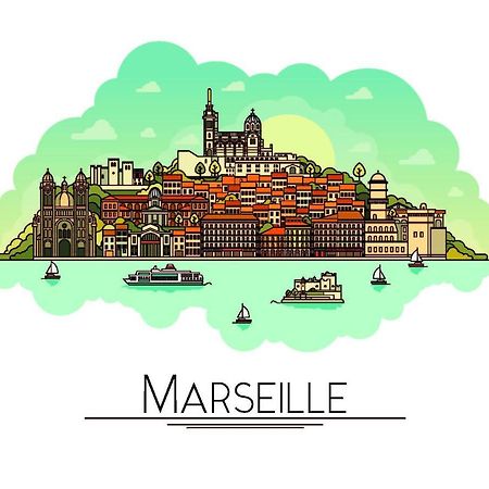 Boulevard De La These Marseille 아파트 외부 사진